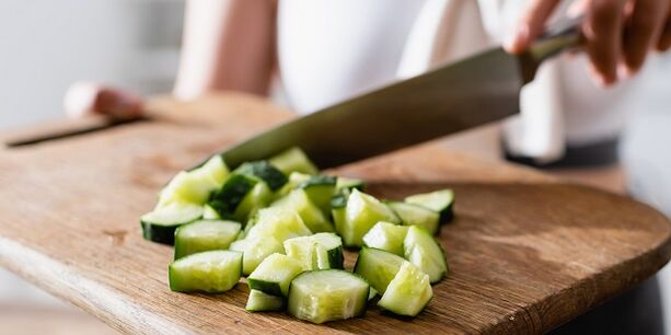 Cetrioli - una verdura a basso contenuto calorico per lo scarico