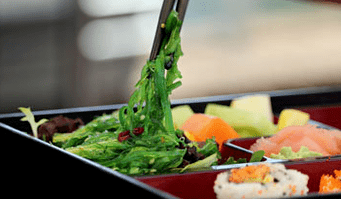Insalata e sushi
