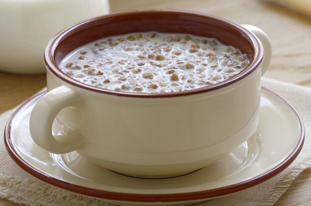 Grano saraceno con kefir per una dieta di 3 giorni